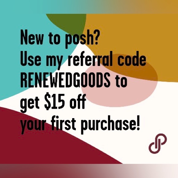 Use code RENEWEDGOODS to get $15 off your first Posh purchase! - Picture 1 of 1